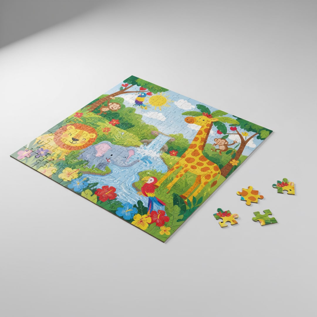 100-Piece Jigsaw Puzzle — Spinner Play